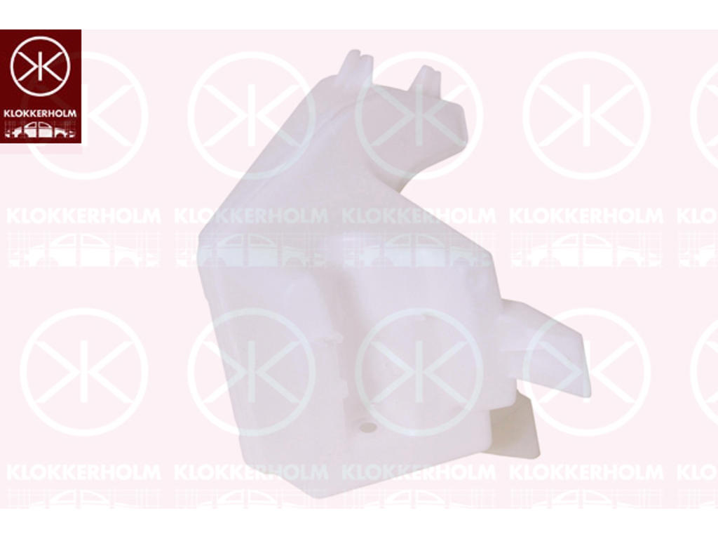 Washer Fluid Reservoir, window cleaning, without pump