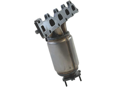 Catalytic Converter, with mounting parts, Euro 4
