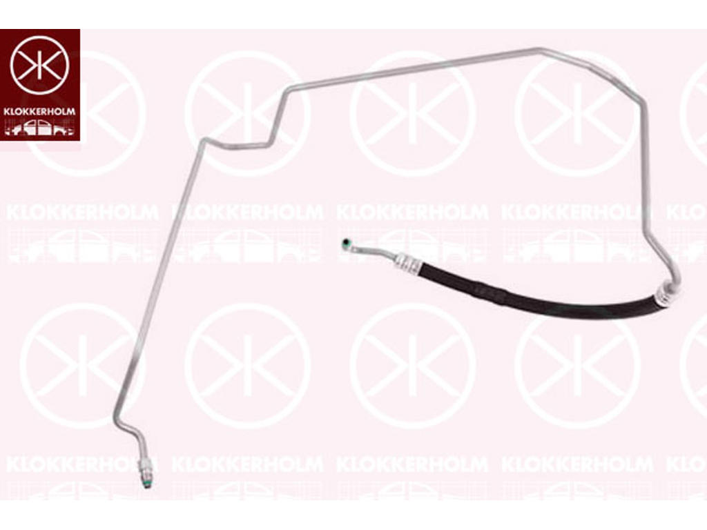 Hydraulic Hose, steering, from hydraulic pump to steering gear