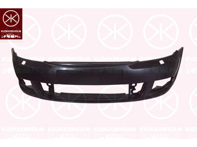 Bumper, Front, Smooth, with hole(s) for washer nozzle
