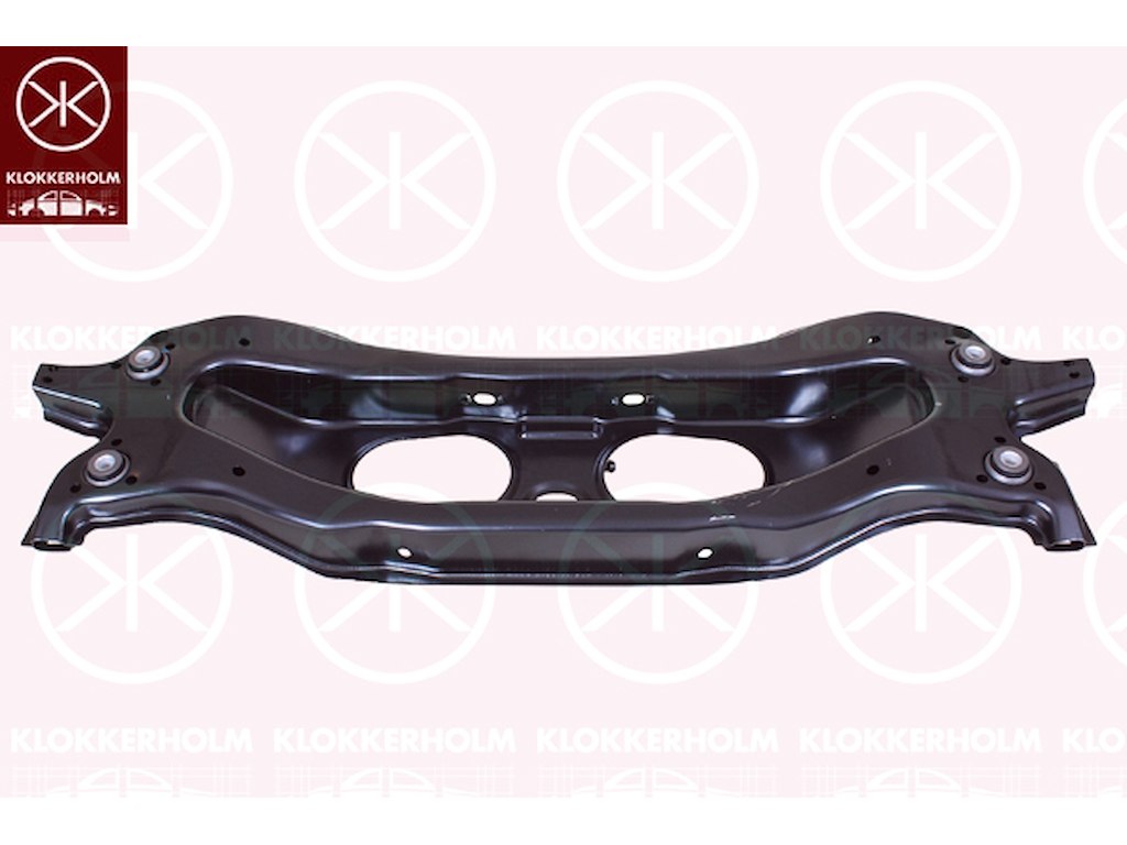 Axselstomme, med bussning, Bakaxel