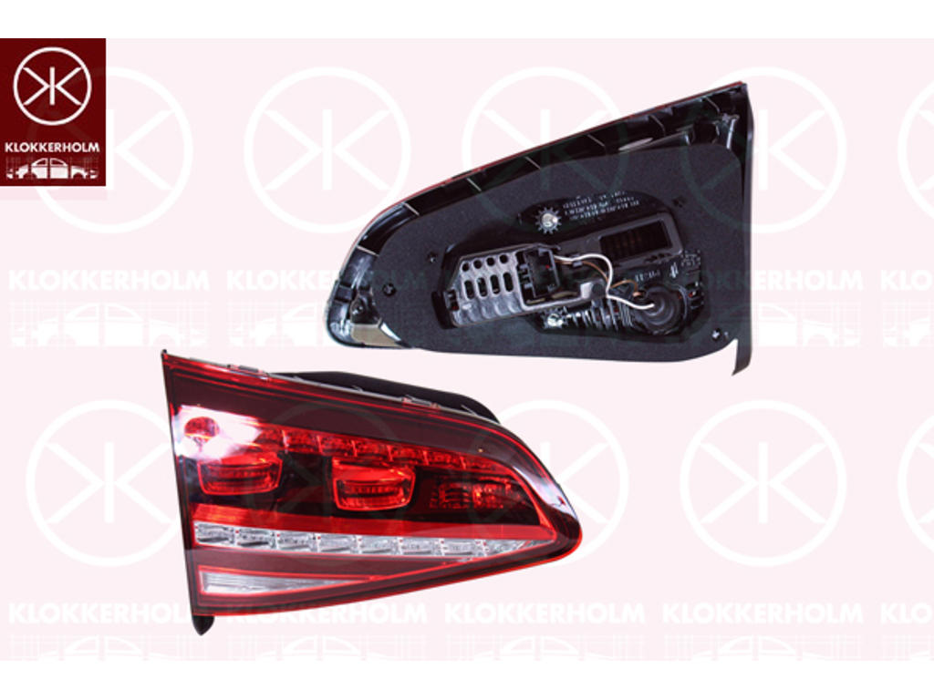 Takavalo, Vasen, Sisä osa, LED, AL