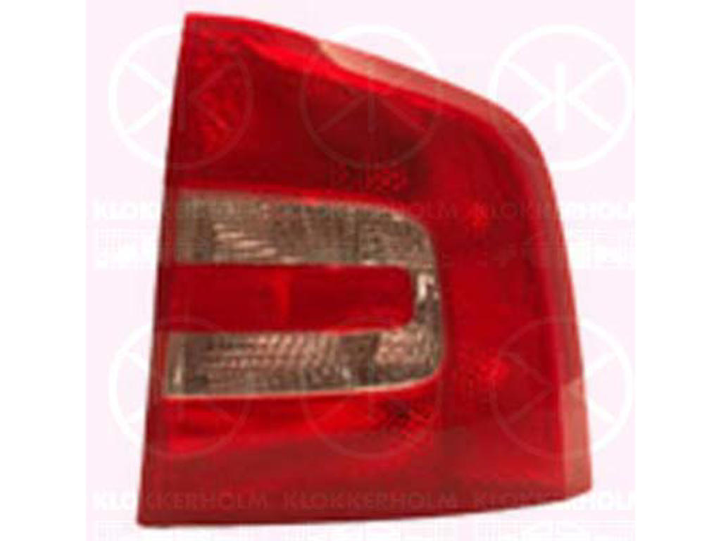 Tail Light Assembly, without bulb holder, Right