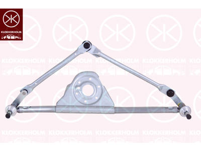 Wiper Linkage, Front, Set, for left-hand drive vehicles
