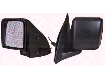 Exterior Mirror, Control: cable pull, Convex, Right