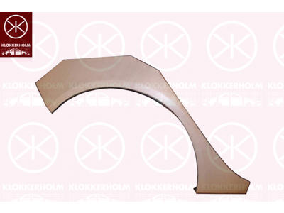 Quarter Panel, Right Rear, Wheel Arch Border, Repair Panel, 4-dr