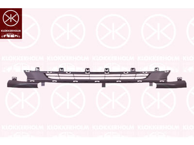 Ventilatiegrille, bumper, Voor, donkergrijs, niet voor voertuiglijn/-variant: Sport