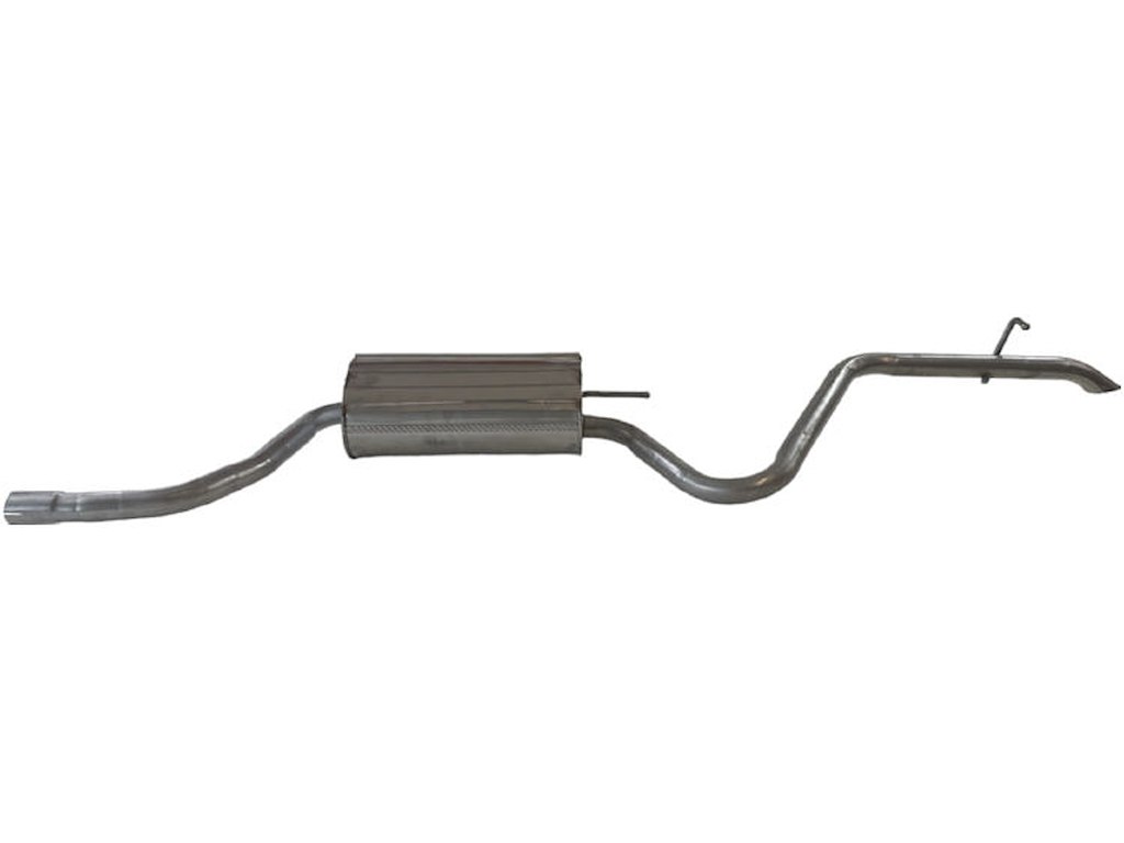 Rear Muffler, See accessories list for additionally required parts:  