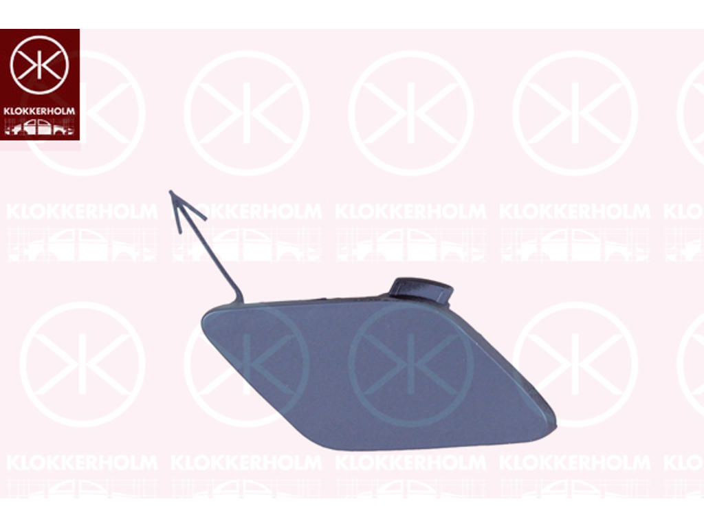 Flap, tow hook, Right Front