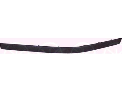 Trim/Protection Strip, bumper, black, Left Front, Height [mm]: 43, SHADOW-LINE