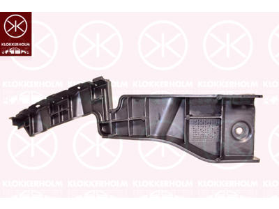 Mounting Bracket, bumper, Plastic, Left Rear