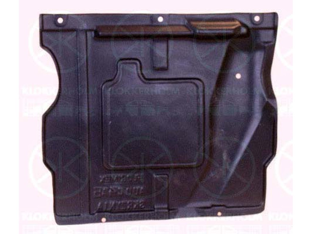 Engine Cover, Rear Section, Lower, outside transmission sided