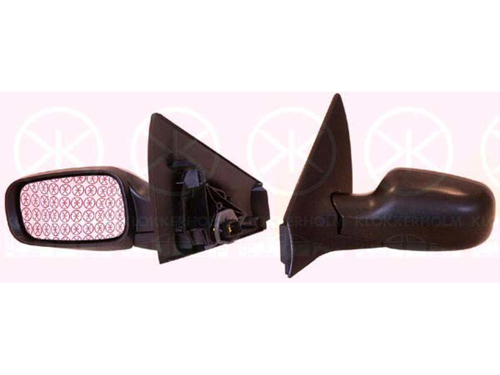 Exterior Mirror, for electric mirror adjustment, Aspherical, Heatable, Left