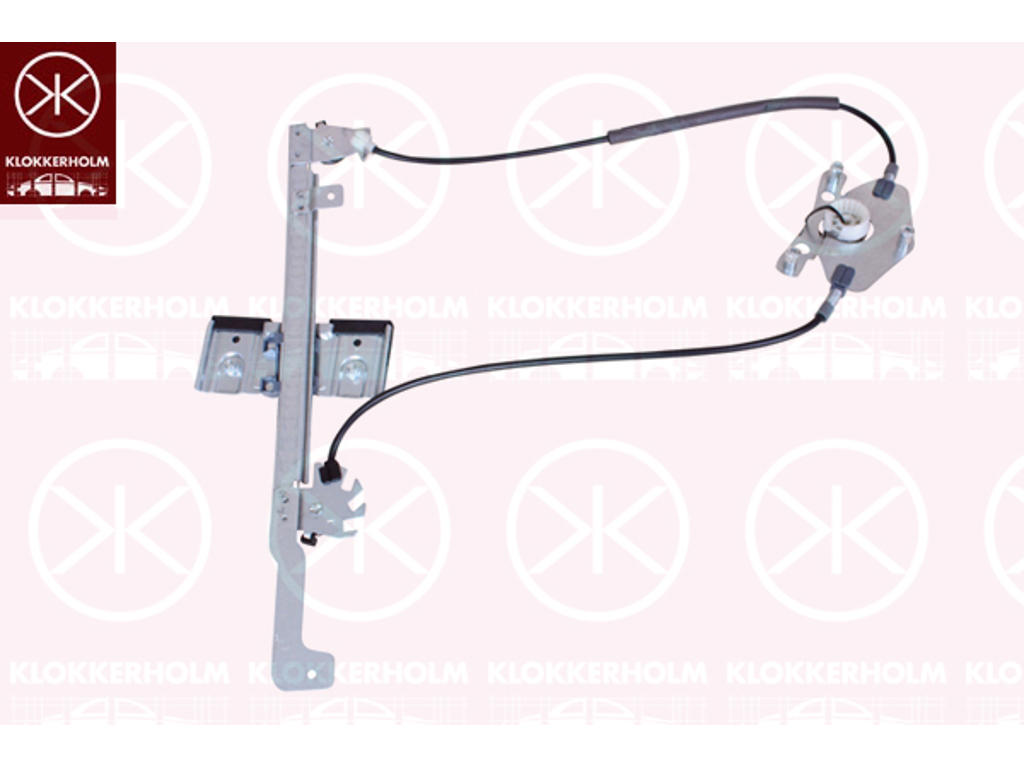 Window Regulator, 4-dr, Electric, Right Rear