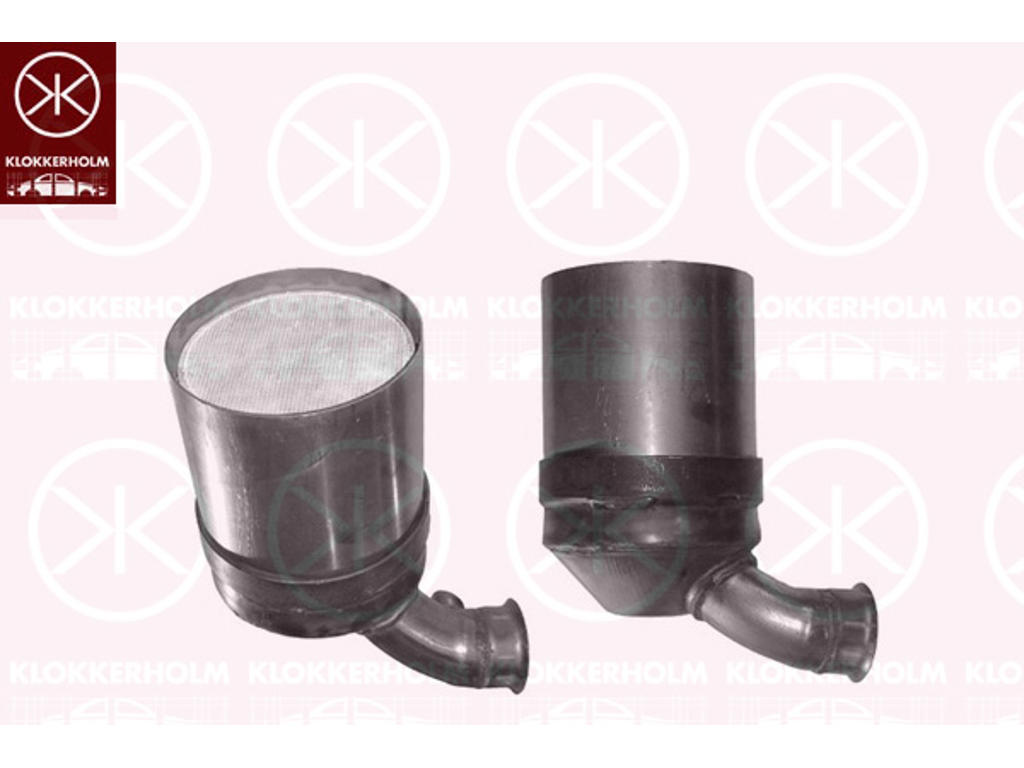 Sot-/partikelfilter, avgassystem, Cordierit (Iolit), till 4 euro