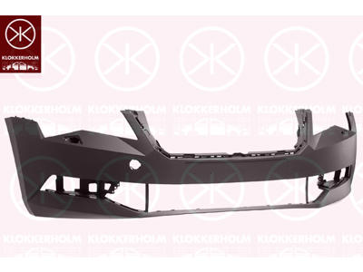Bumper, Front, Smooth, with hole(s) for washer nozzle