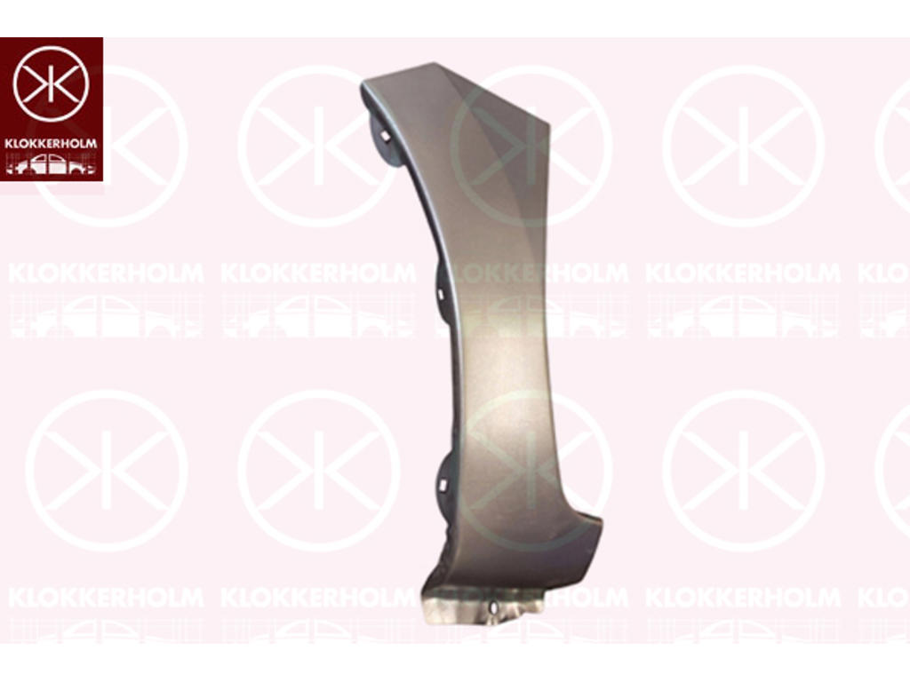 Wing, Left Front, Repair Panel, Rear Section, Lower Section, Zinc-coated