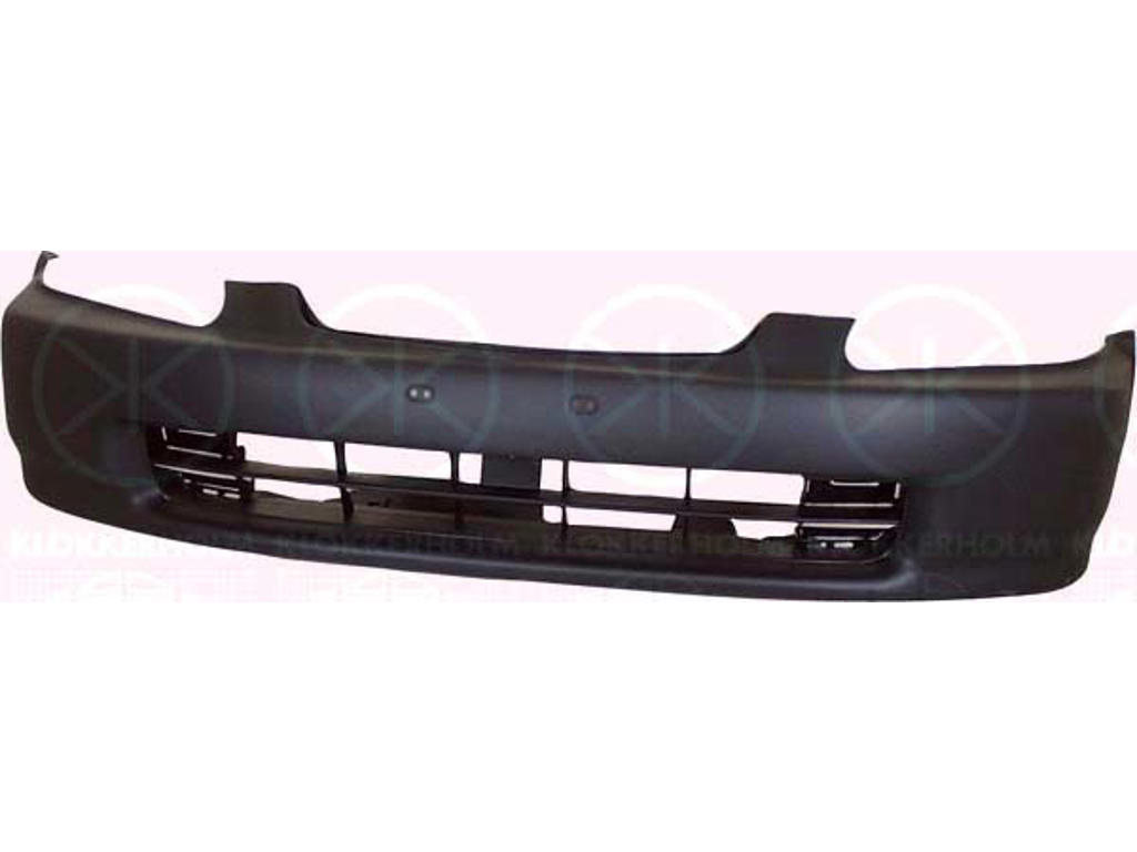 Stötfångare, m/grundlack, utan förstärkning, Fram