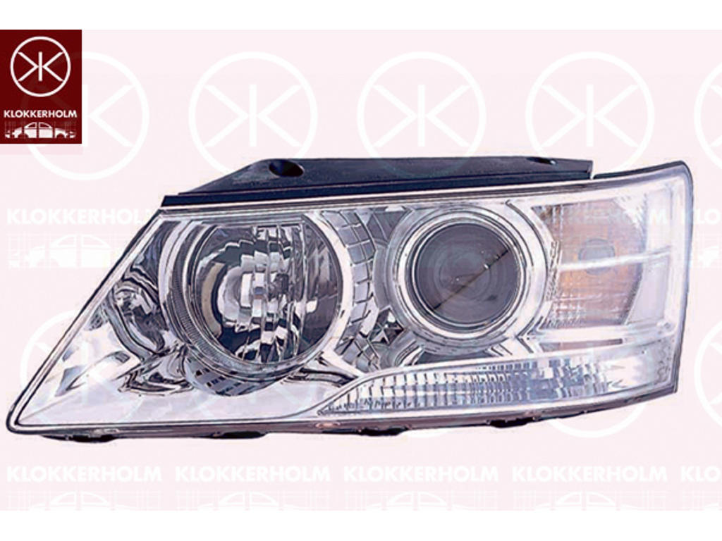 Projecteur principal, H7/H1, avec commande pour correcteur de site projecteur, droite, Éclairement [lx]: 25