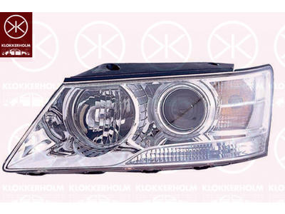 Headlight, H7/H1, with motor for headlamp levelling, Right, Illuminance [lx]: 25