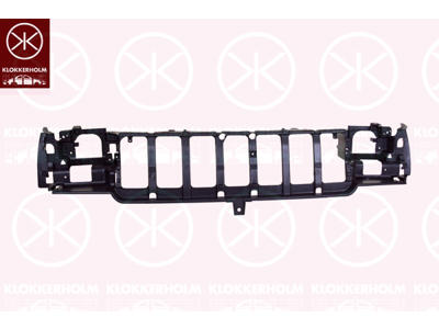 Radiator Support, for vehicles without headlight levelling, Plastic, Full Body Section