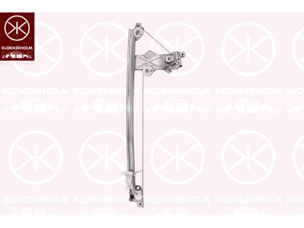 Window Regulator, Manual, Right Front