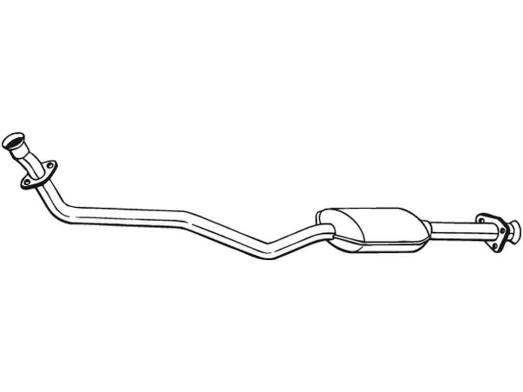 Catalytic Converter, with mounting parts, Emission Standard: Euro 1, Emission Standard: Euro 2