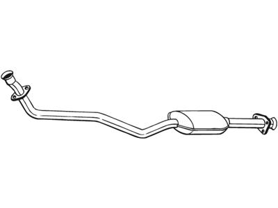 Catalytic Converter, with mounting parts, Emission Standard: Euro 1, Emission Standard: Euro 2
