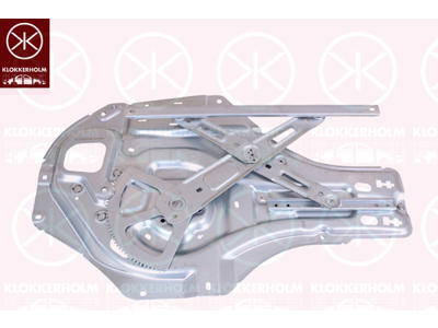 Window Regulator, 4-dr, OE-type, without electric motor, Electric, Left Front