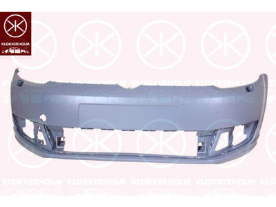 Bumper, Front, with hole(s) for washer nozzle, w/primer