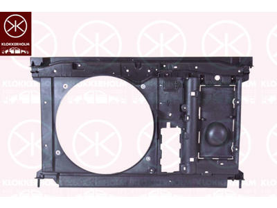 Frontpanel, plastik, Kompletdel