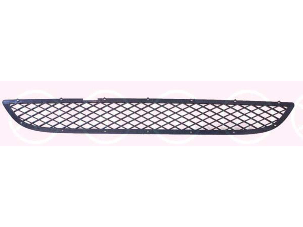Ventilation Grille, bumper, Front, Lower Section, black
