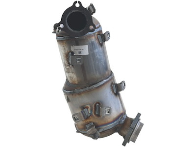 Soot/Particulate Filter, exhaust system, Material: Cordierite, with mounting parts, Euro 5