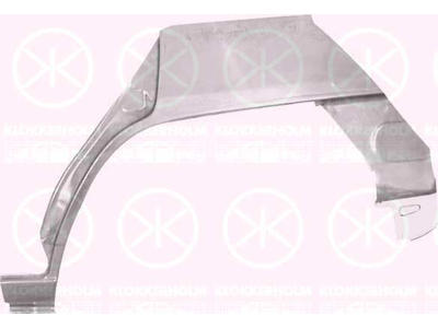 Quarter Panel, 5-drs, Wheel Arch Border, Repair Panel, Left Rear, Outer section