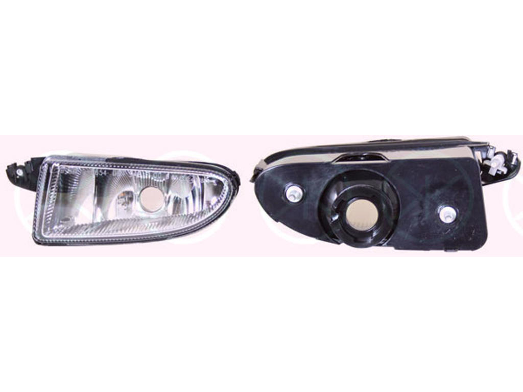 Front Fog Light, without bulb holder, Left Front