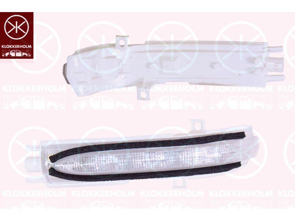 Direction Indicator, Exterior Mirror, Left, LED