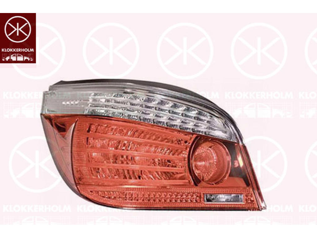 Baglygte, højre, uden lampeholder, LED, P21W, W16W