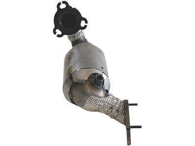 Catalytic Converter, with mounting parts, Euro 5