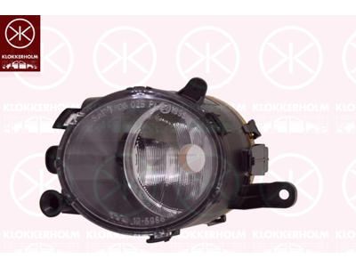 Front Fog Light, H10, without bulb holder, Left Front