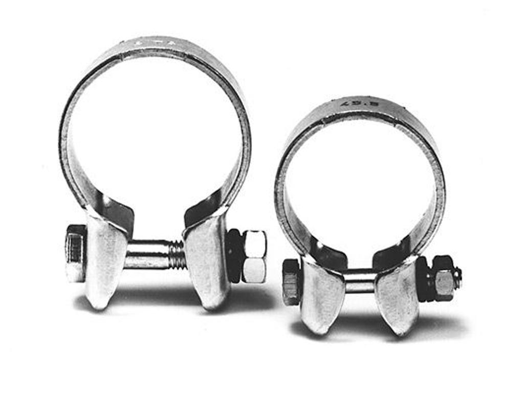 Pièce de serrage, échappement, Diamètre [mm]: 49,5, Filetage: M10, Connecteur de tuyaux: Collier à usage multiple