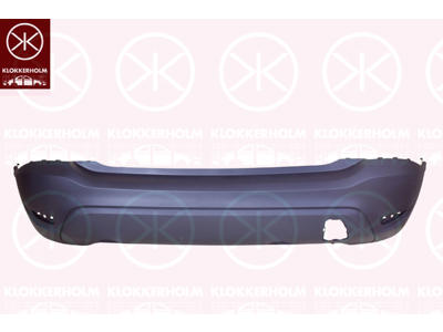Bumper, w/primer, Rear