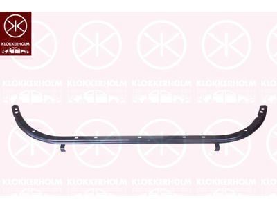 Support, bumper, Steel, Front, Upper section