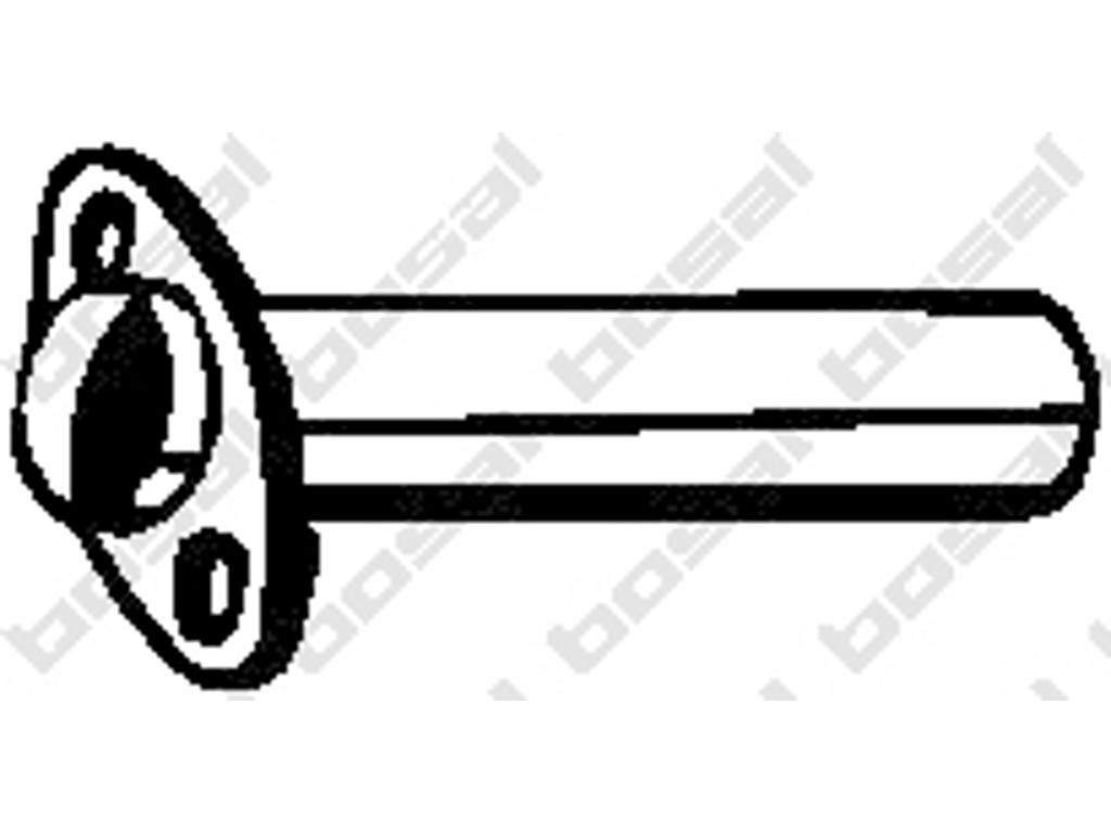 Exhaust Pipe, See accessories list for additionally required parts:  