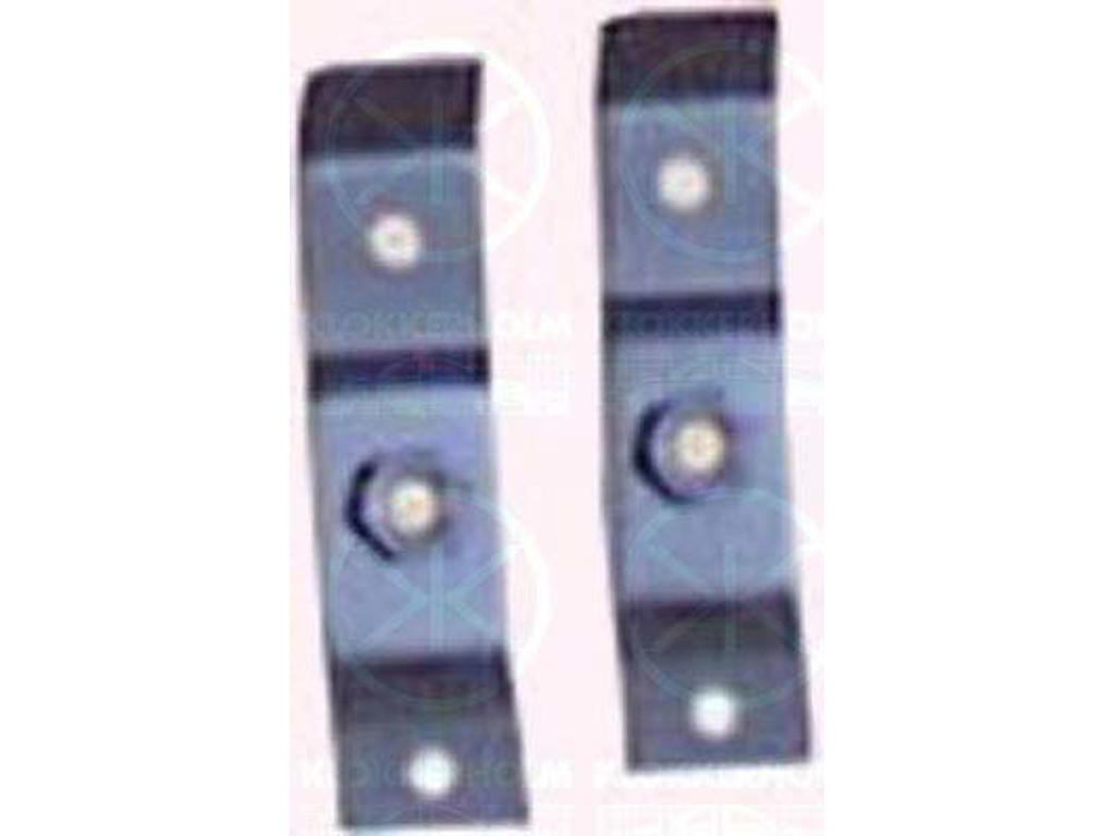 Mounting Bracket, bumper, Set, Front