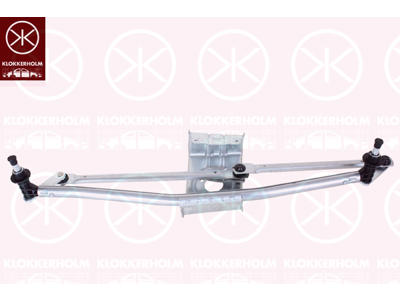 Wiper Linkage, Front, Set, for left-hand drive vehicles