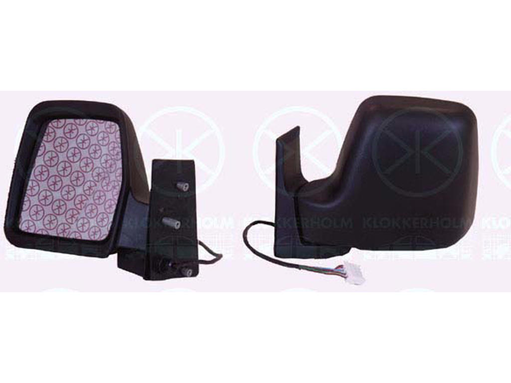 Utv.spegel, för el. spegelinställning, konvex, uppvärmbar, Vänster