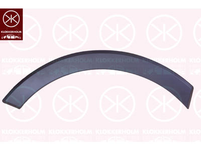Flaring, wing, Grained, Left Front, black