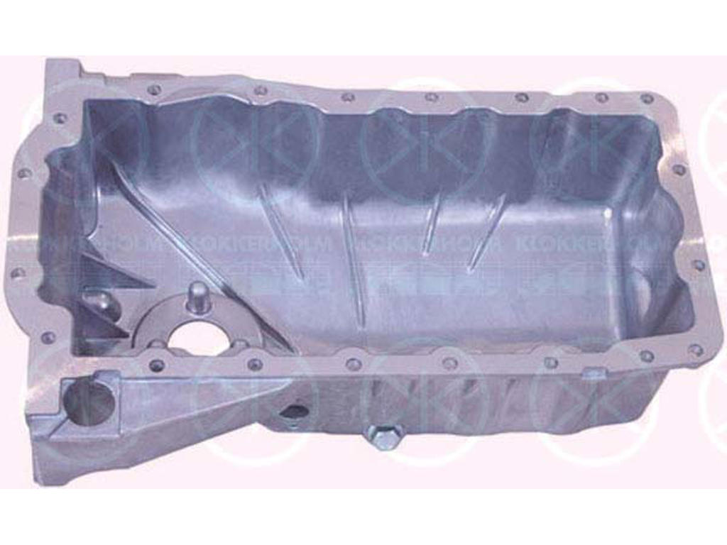Oil Sump, Aluminium, with bore for oil-level sensor