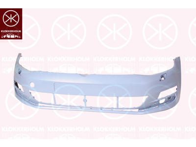 Bumper, Front, with hole(s) for washer nozzle, w/primer
