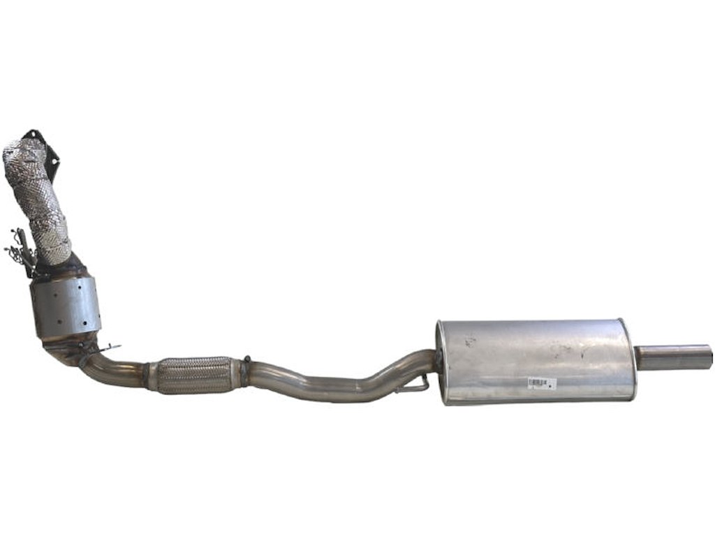 Catalytic Converter, with mounting parts, Euro 5